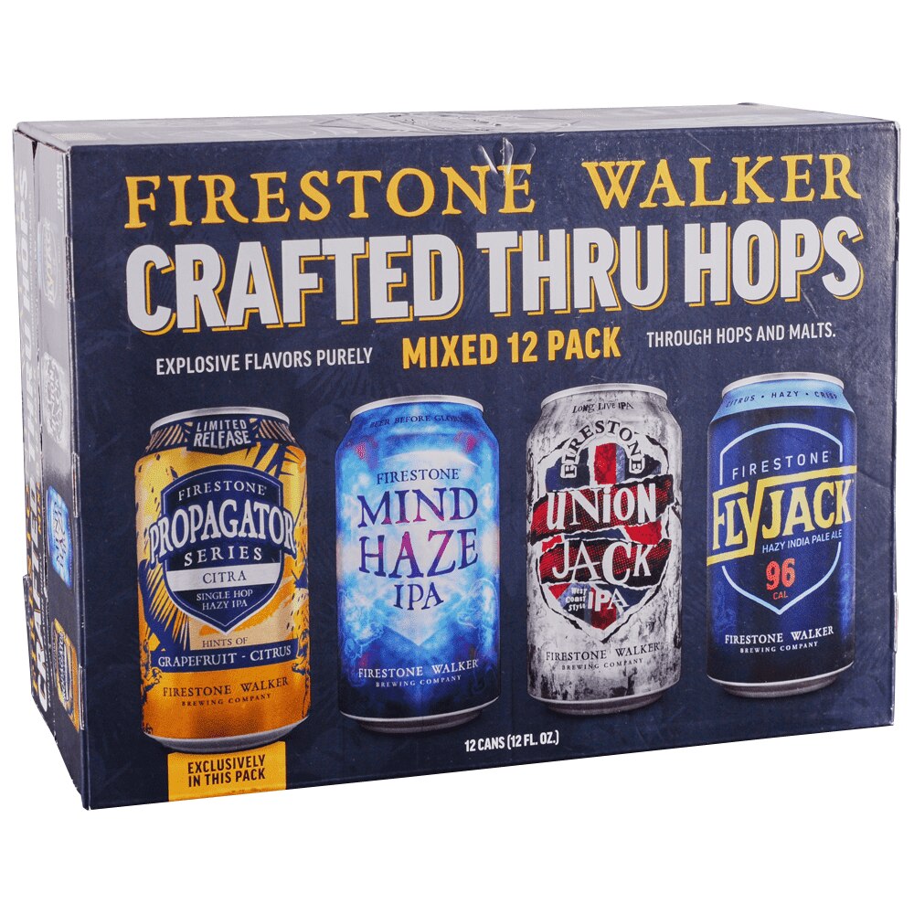 Applejack Firestone Walker Variety 12pk 12 oz Cans
