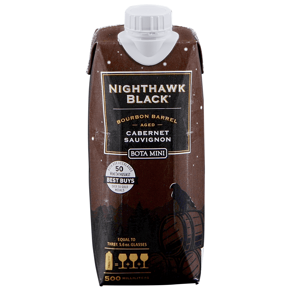 Bota Mini Nighthawk Bourbon Barrel Sauvignon 500 ml Applejack