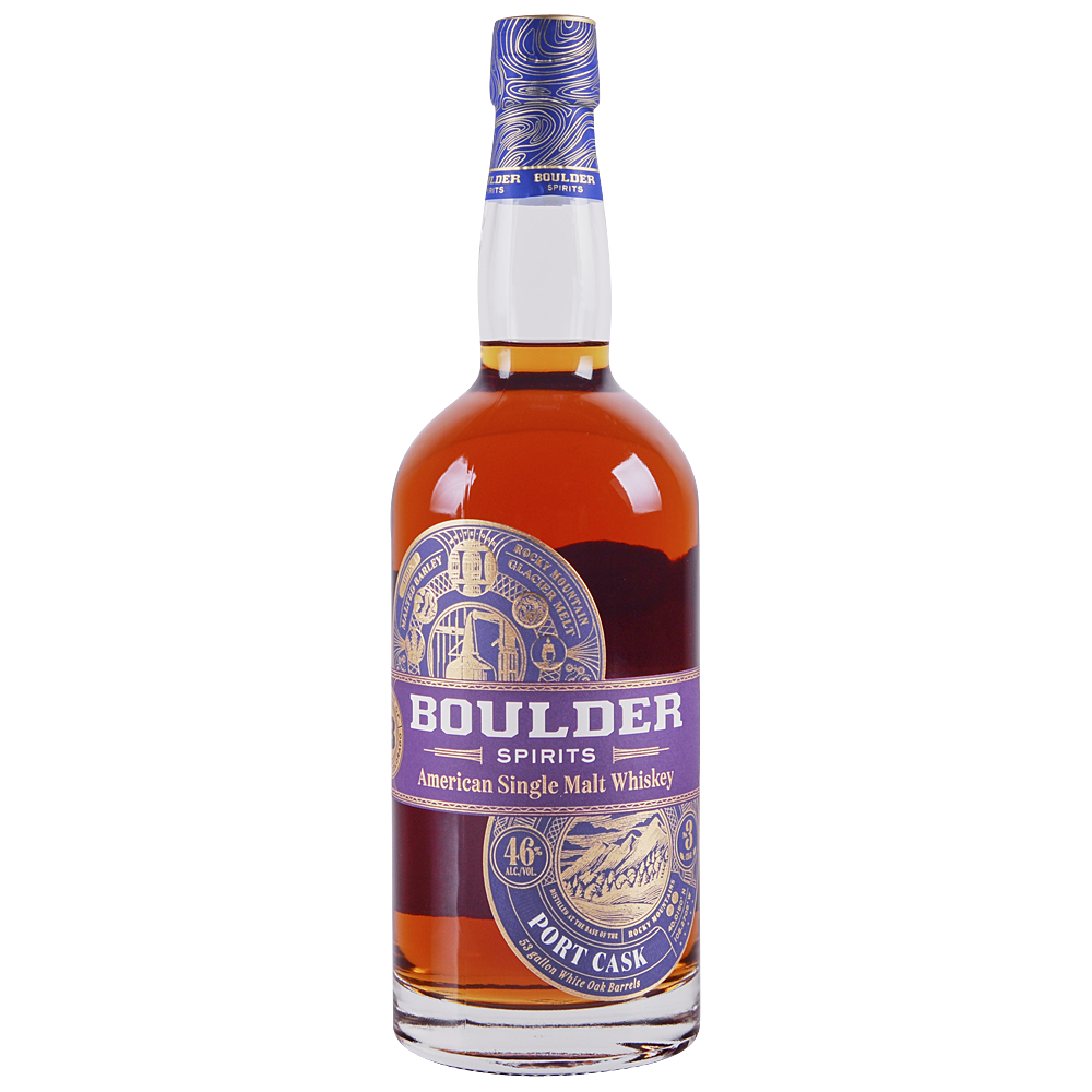Boulder Port Cask Single Malt Whiskey 750 ml
