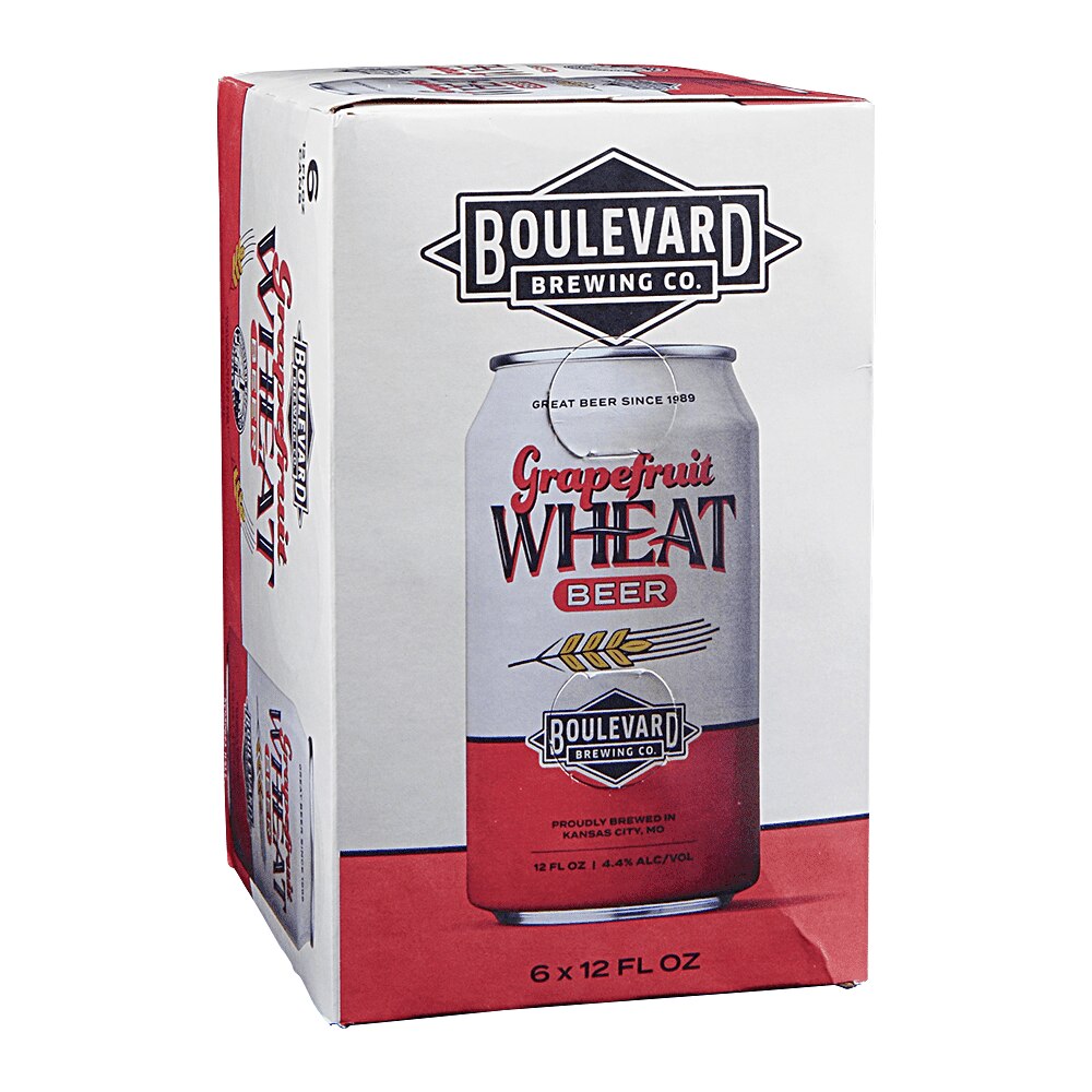 Boulevard Grapefruit Unfiltered Wheat 6pk 12 oz Cans Applejack