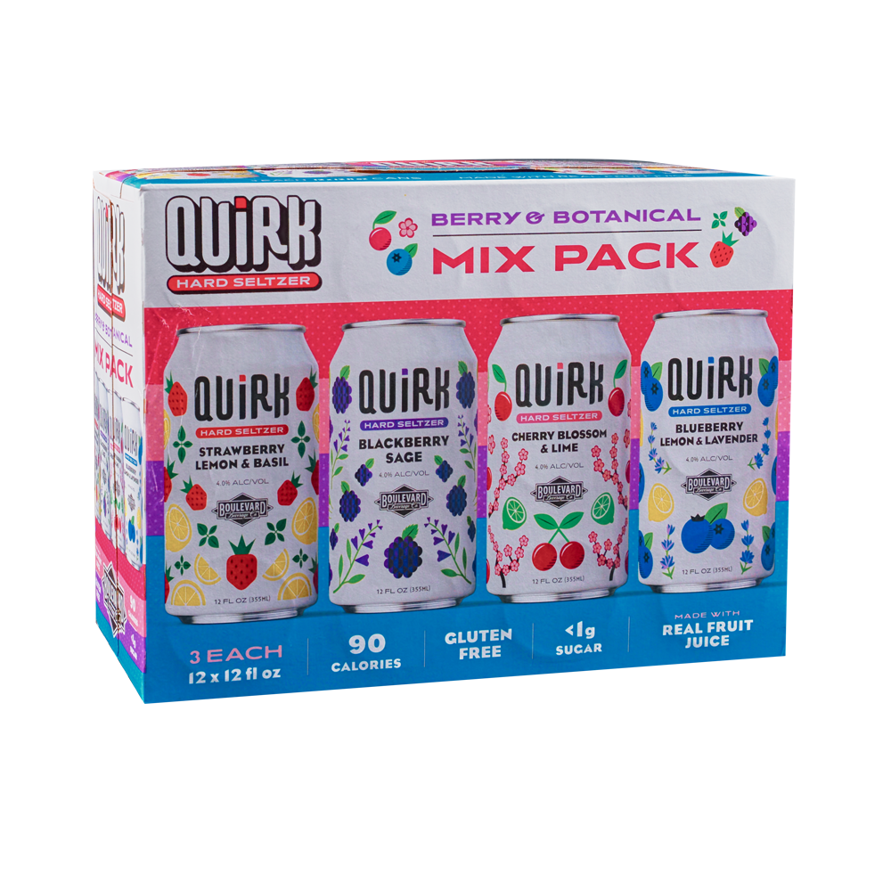 Boulevard Quirk Seltzer Variety 12pk 12 oz Cans