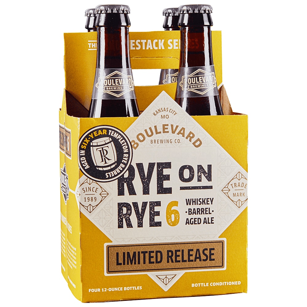 Boulevard Rye On Rye 4pk 12 oz Bottles - Applejack