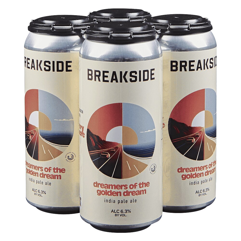 Breakside Dreamers of the Golden Dream IPA 4pk 16 oz Cans - Applejack