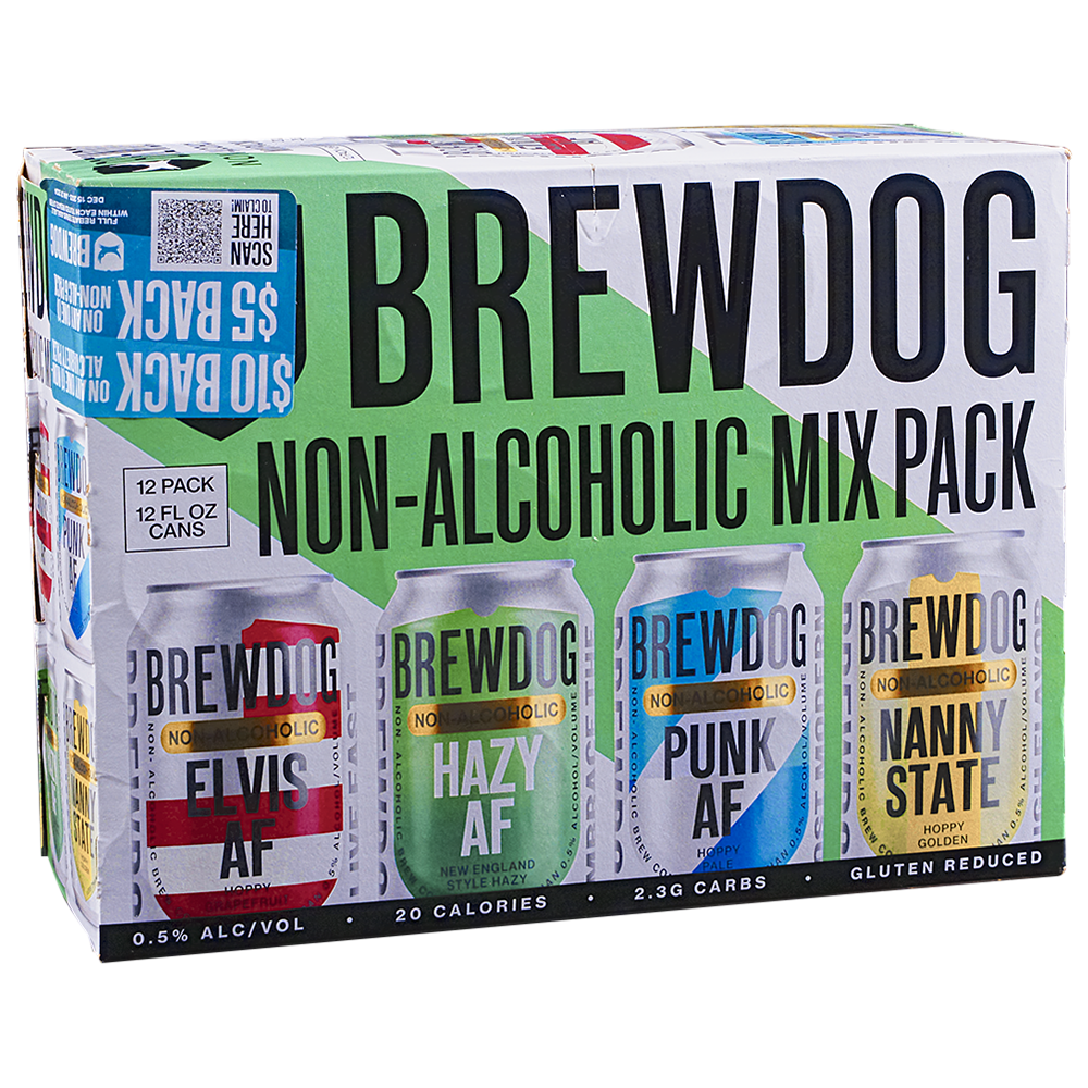 Brewdog AF NA Mix Pack 12pk 12 oz Cans