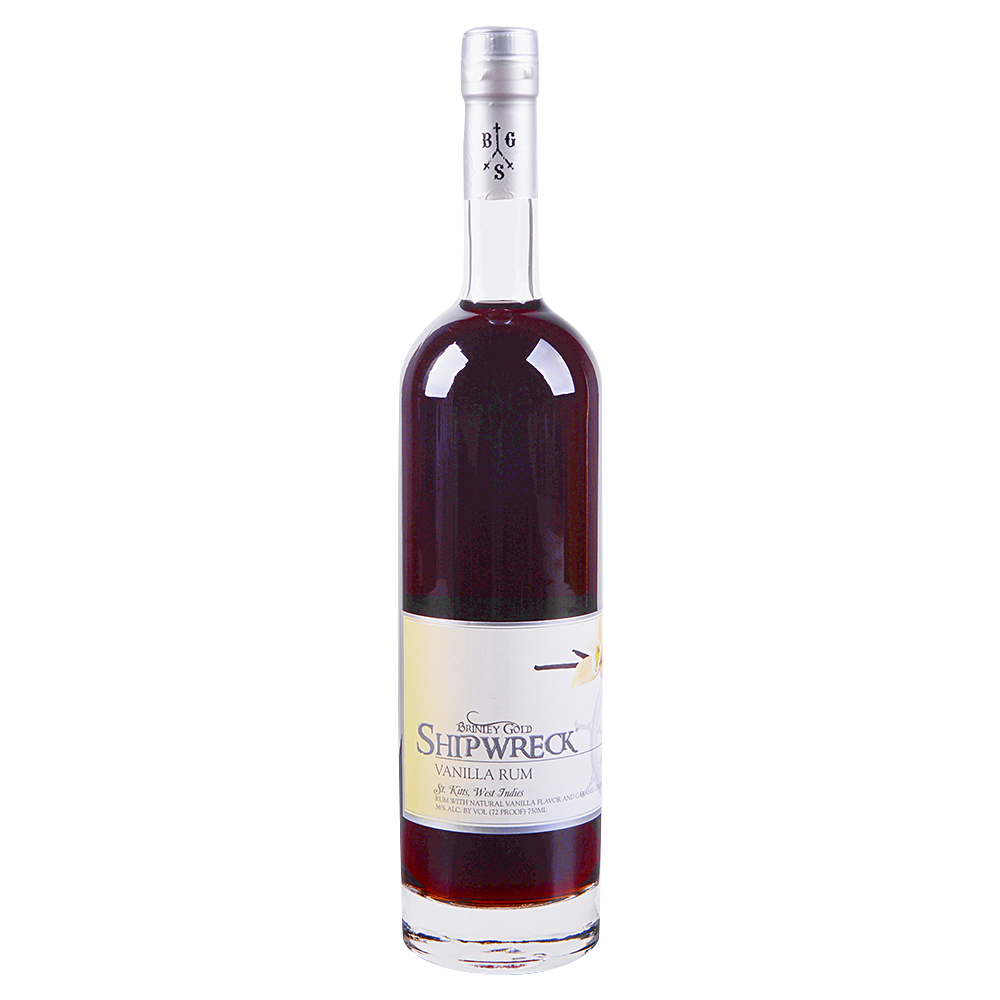Brinley Gold Shipwreck Vanilla Rum 750 ml