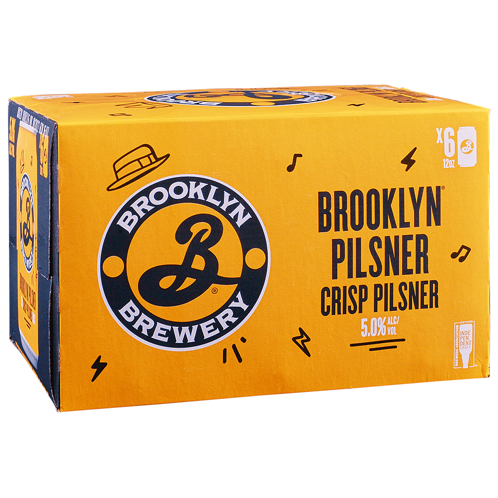 Brooklyn Pilsner 6pk 12 oz Cans