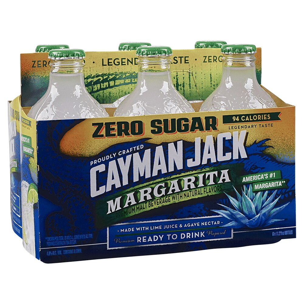 Cayman Jack Zero Sugar 6pk 12 oz Btls - Applejack