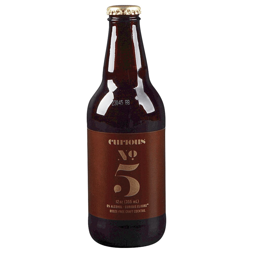 Curious Elixir No 5 Non Alcoholic Cocktail 340 ml Bottle Applejack