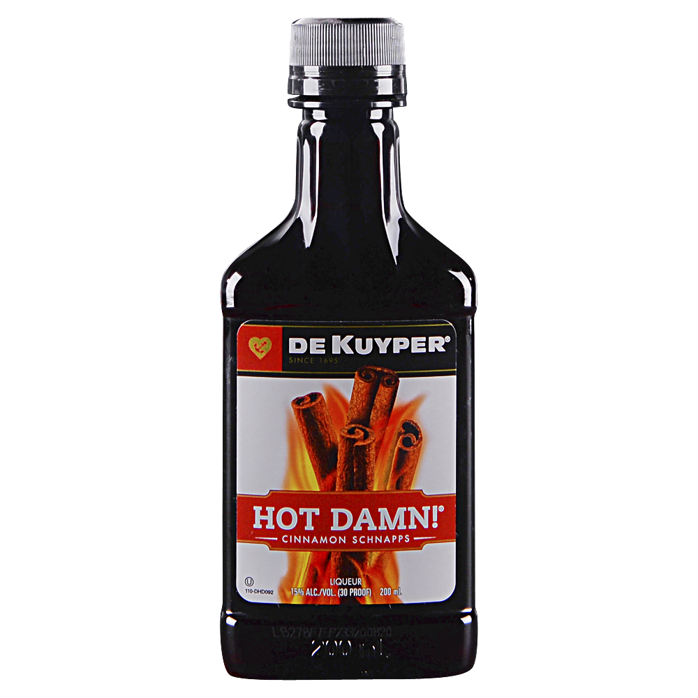 Dekuyper Hot Damn 100 Proof Schnapps 200 ml