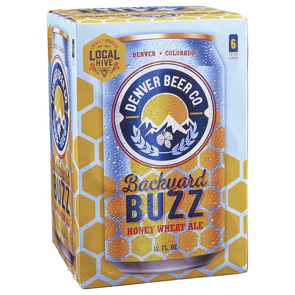 Denver Beer Backyard Buzz 6pk 12 oz Cans Applejack