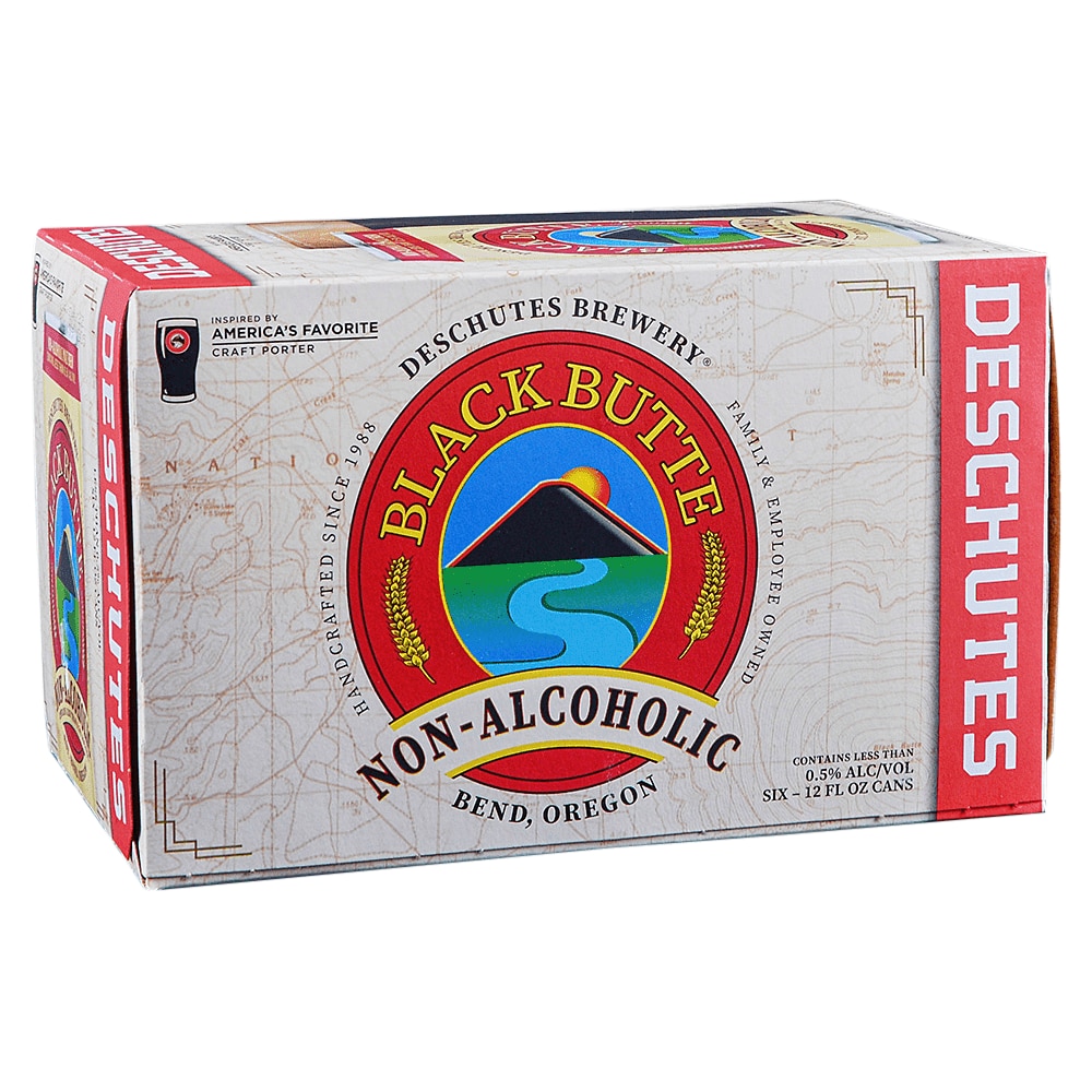 Deschutes Black Butte NA 6pk 12 oz Cans