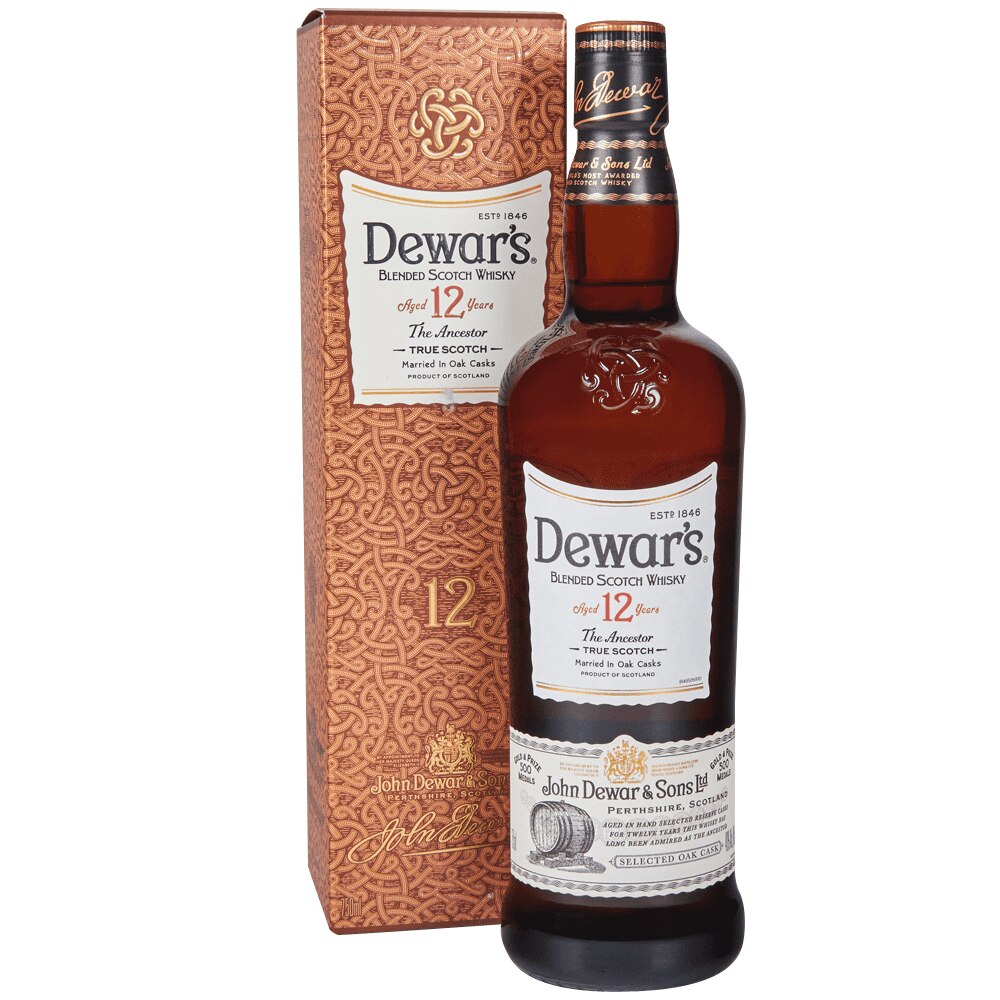 Dewar's 12 Year Scotch 750 ml Applejack