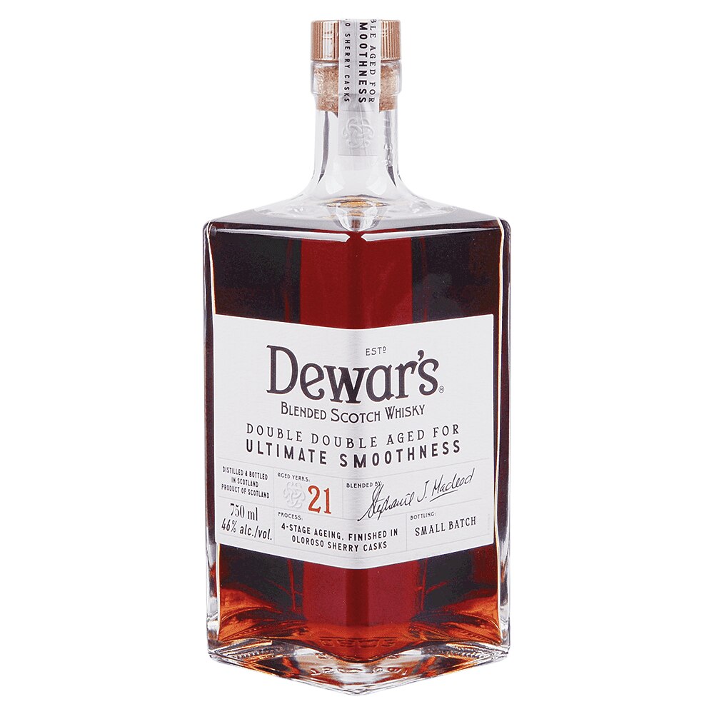 Dewars Double Aged 21 Year Scotch 750 ml - Applejack