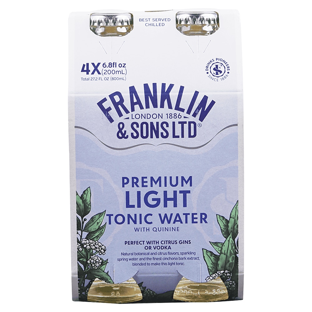 Franklin & Sons Premium Indian Tonic Water |Luxury Tonic Water