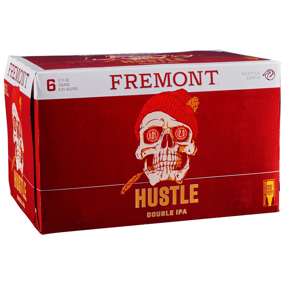 Fremont Hustle DIPA 6pk 12 oz Cans