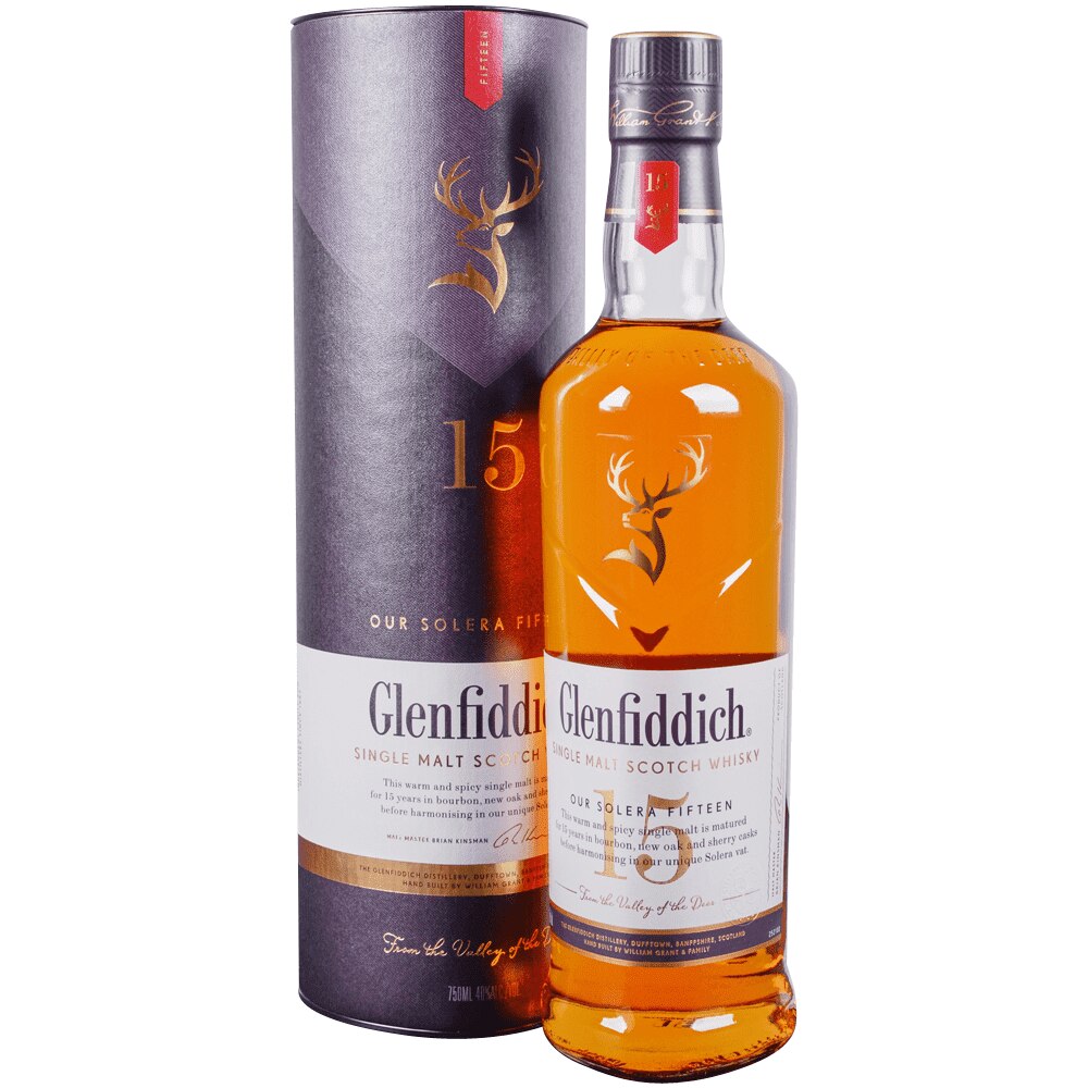 Glenfiddich 15 Year Solera Scotch 750 ml - Applejack