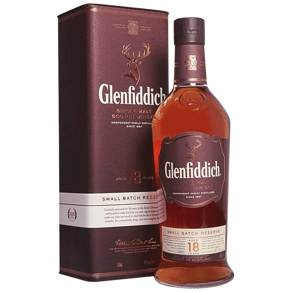 Glenfiddich 18 Year Single Malt Scotch 750 ml - Applejack