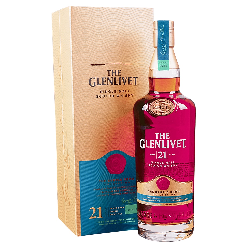 Glenlivet 21 Year Scotch 750 ml - Applejack