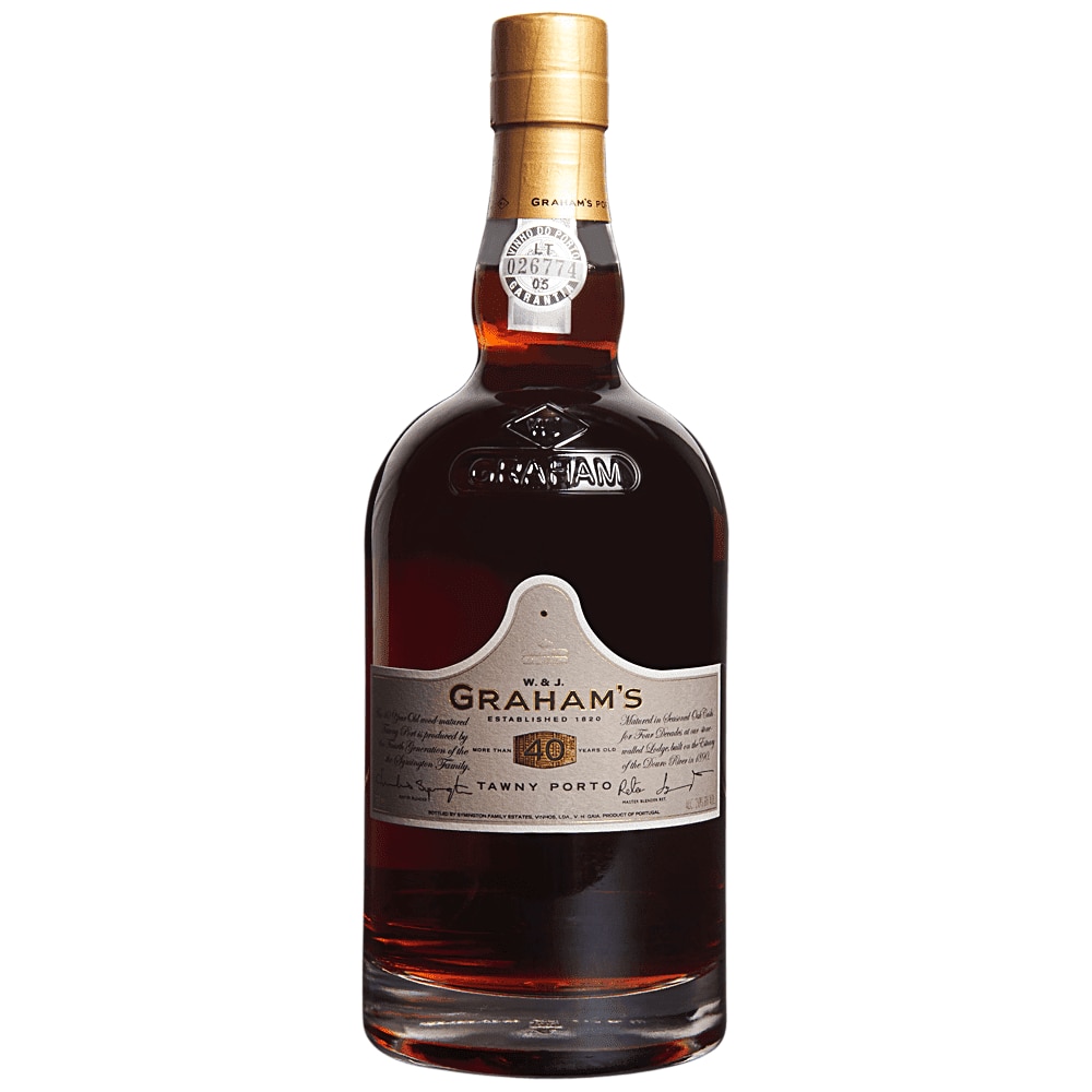 ワイン Graham's 40 Years Old Tawny Port 750ml Grahams Tawny Porto More Than 40 Years Old 750 ml - Applejack