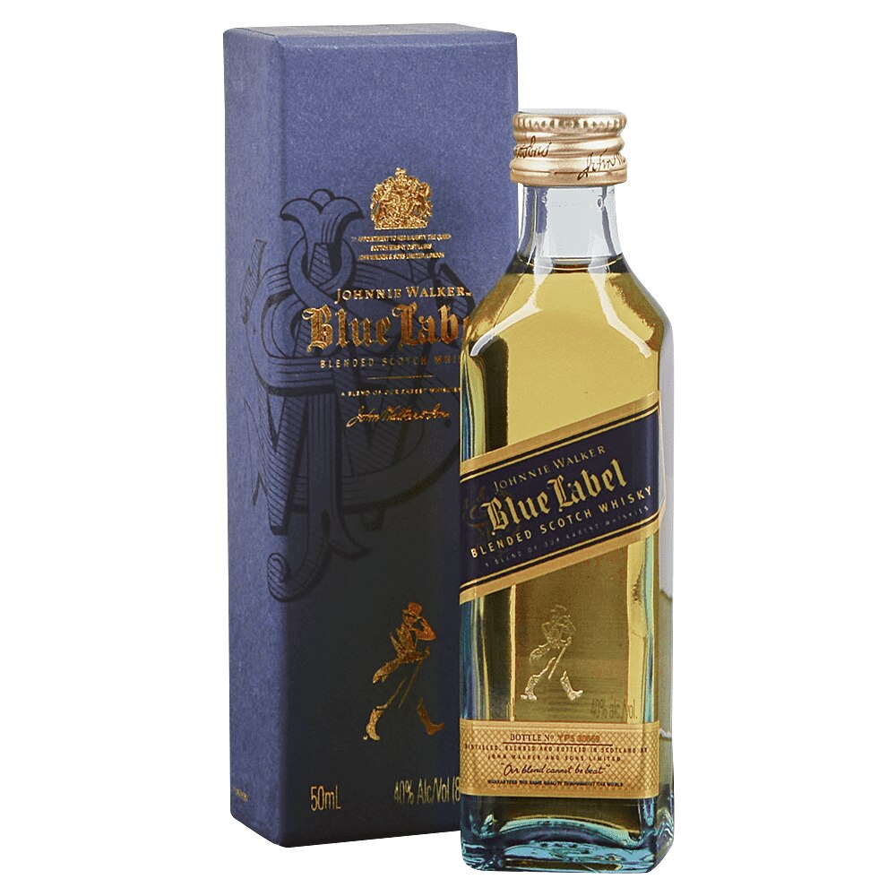 Johnnie Walker Blue Label Scotch 50 ml - Applejack