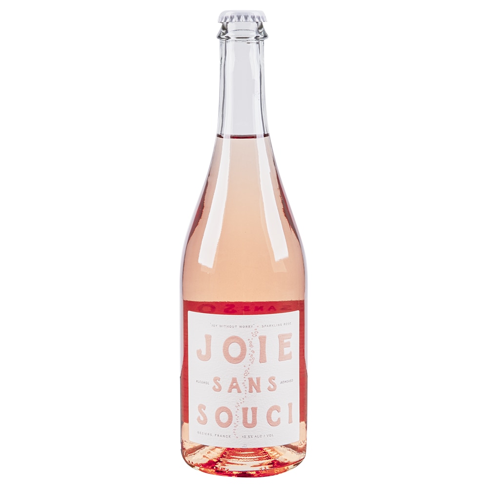 Joie Sans Souci Non Alcoholic Brut Rose 750 ml - Applejack