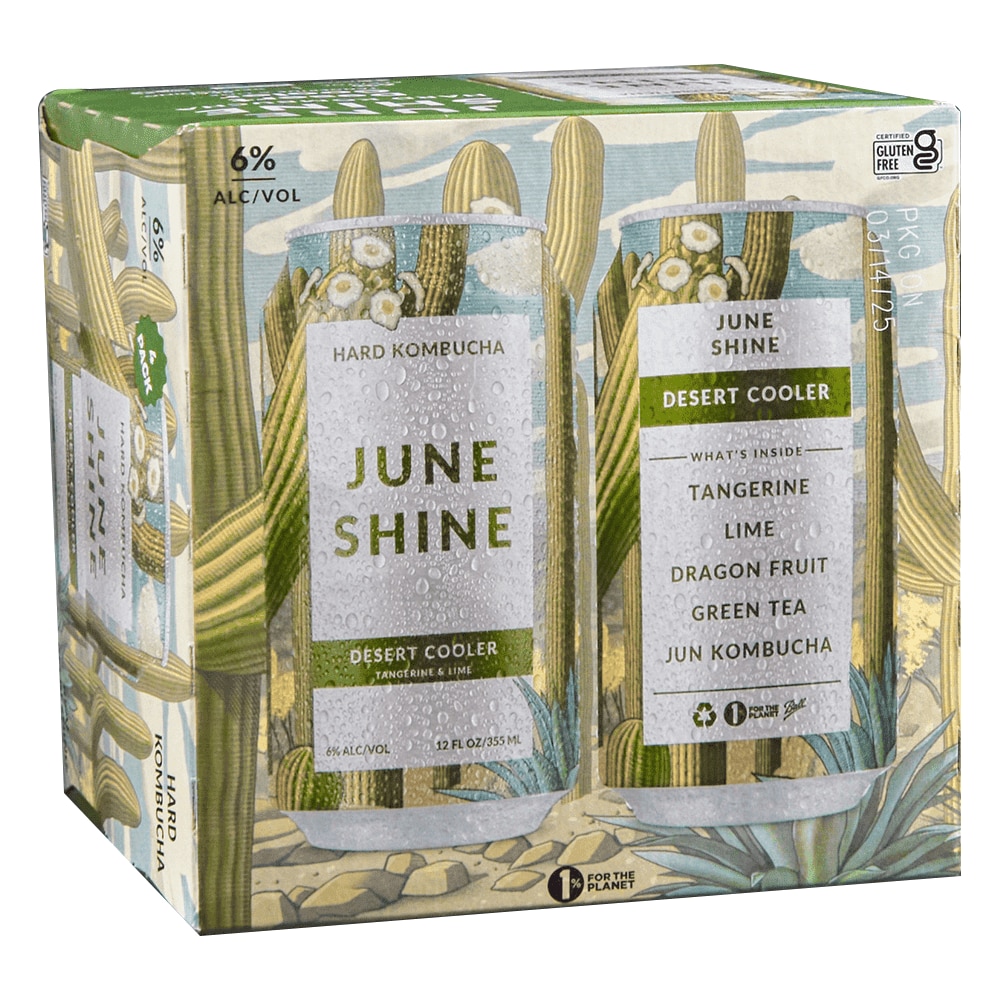 Juneshine Desert Cooler 4pk 12 oz Cans - Applejack