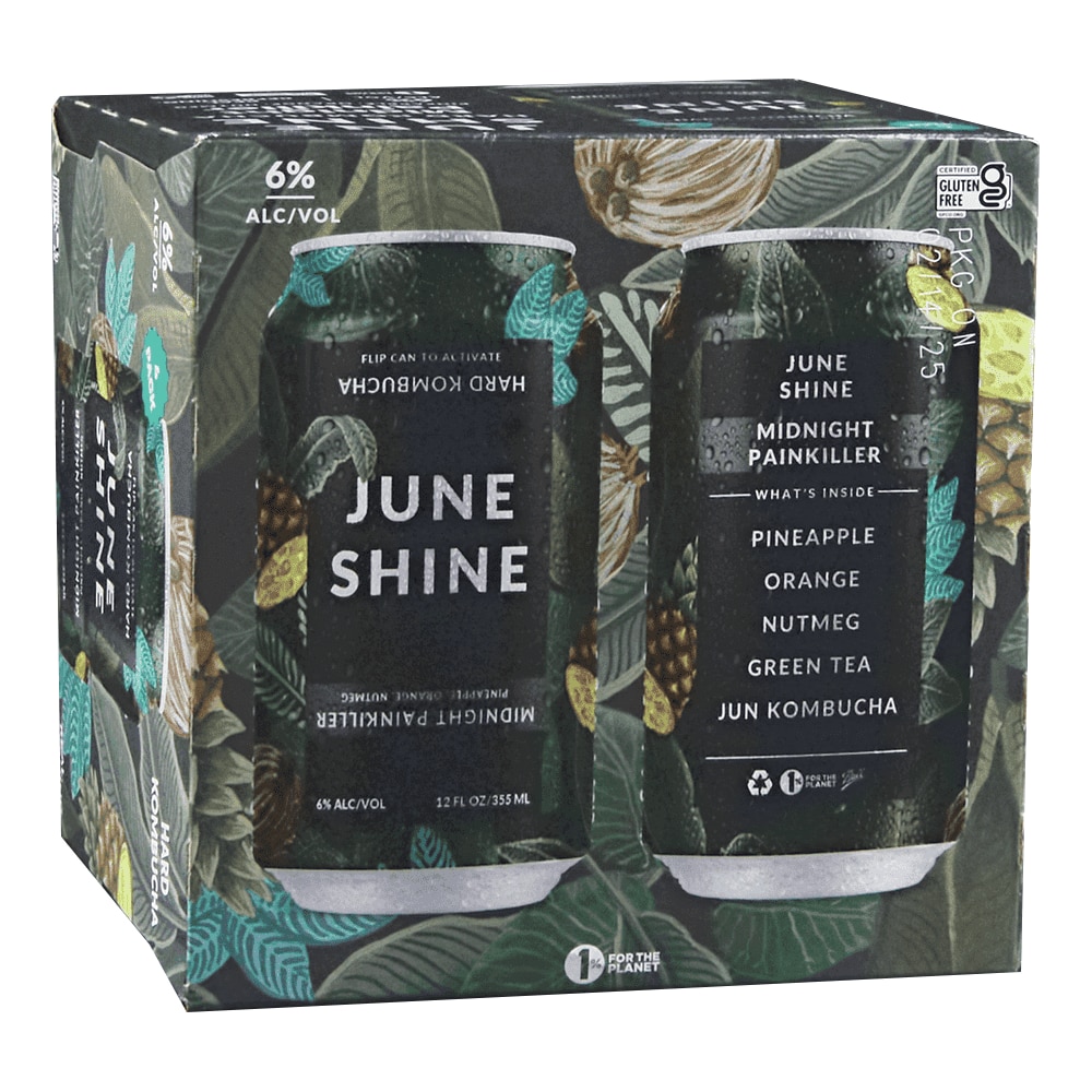 Juneshine Midnight Painkiller 4pk 12 oz Cans - Applejack