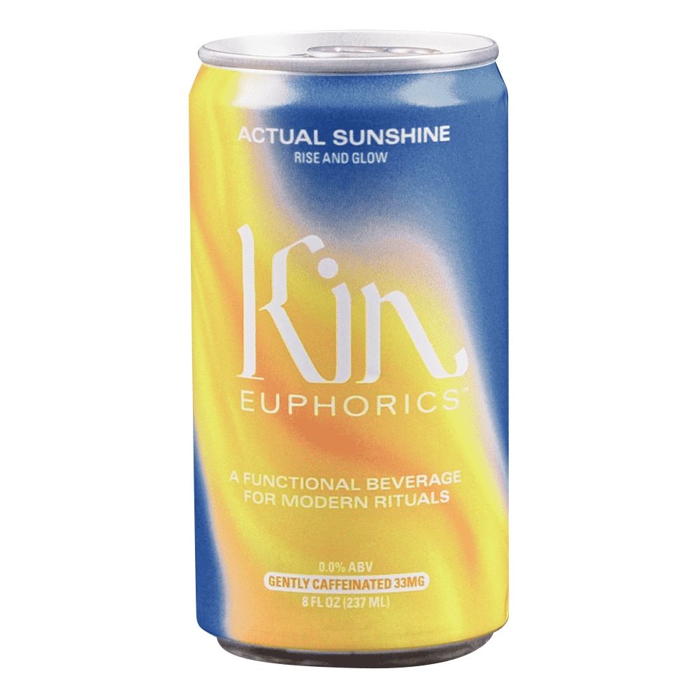 Kin Mocktail Can Kin Euphorics Actual Sunshine 8 oz Can - Applejack