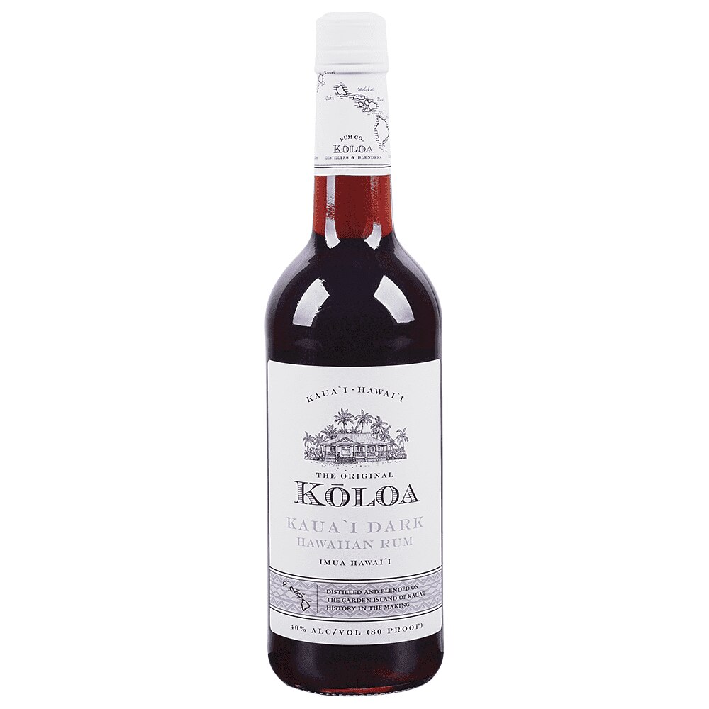 Koloa Kauai Dark Rum 750 ml Applejack