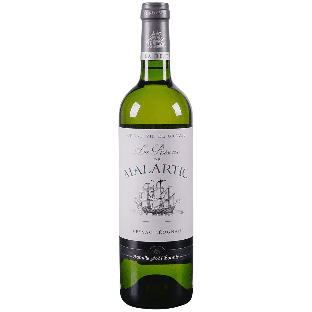 MALARTIC LAGRAVIERE 2009 白ワイン La Reserve de Malartic Lagraviere Blanc 750 ml - Applejack