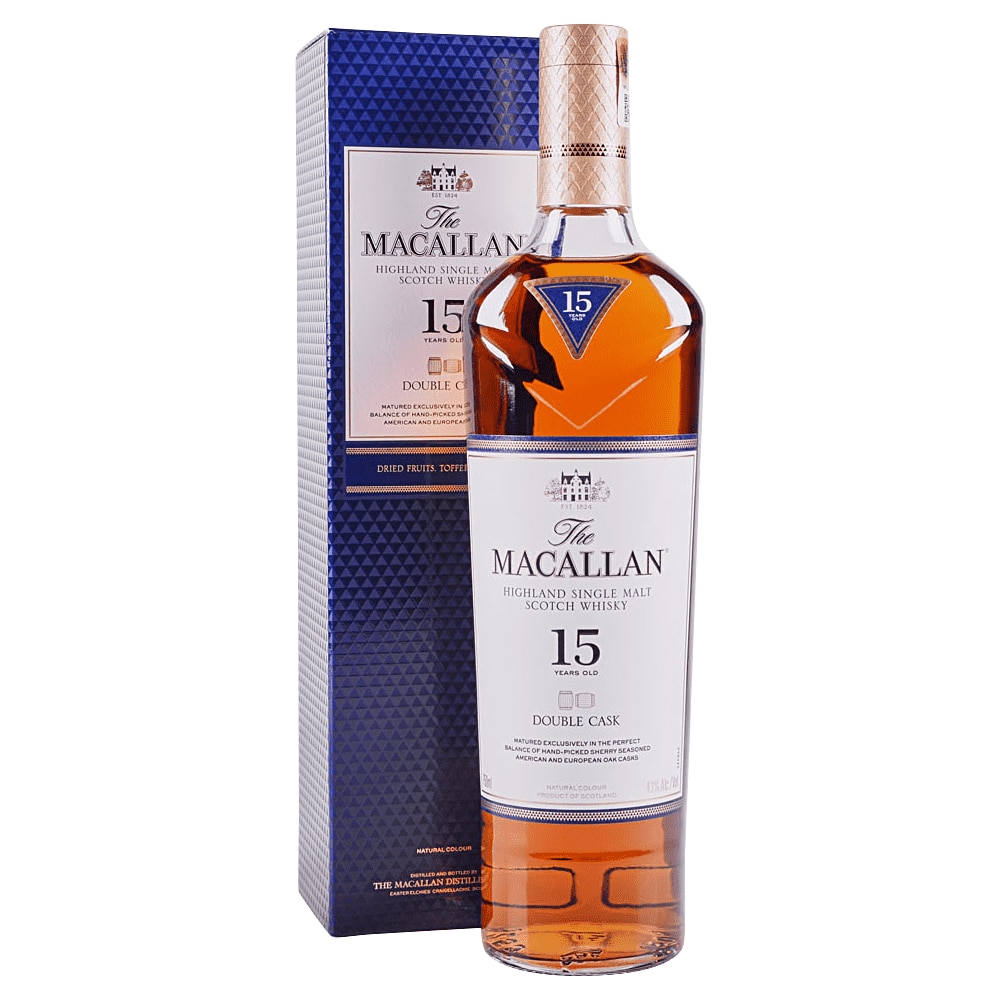 Macallan Double Cask 15 yr Scotch 750 ml - Applejack