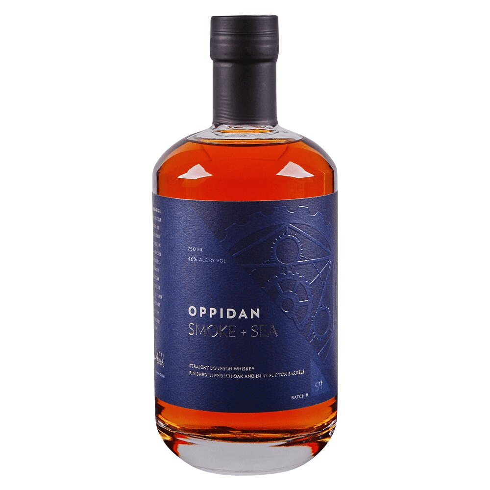 Oppidan Sea and Smoke Straight Bourbon Whiskey 750 ml