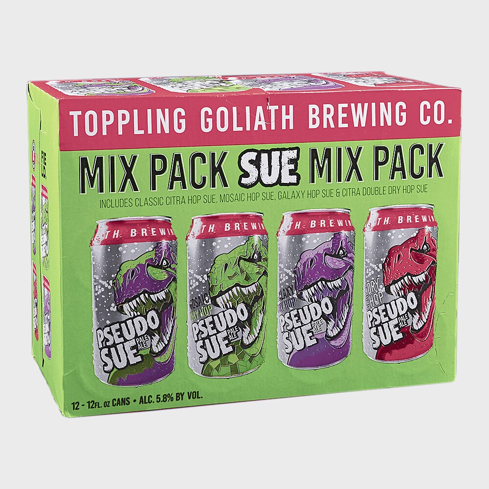 Toppling Goliath Pseudo Sue Variety Pack 12pk 12 oz Cans Applejack