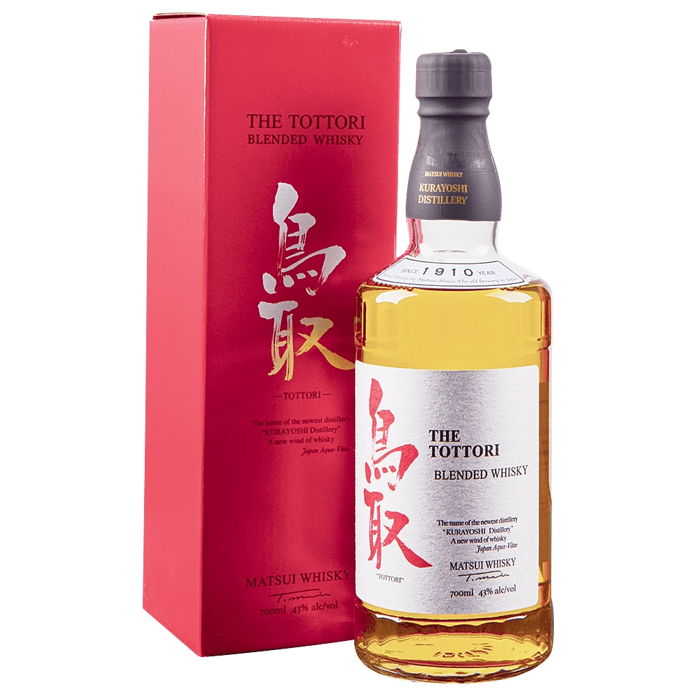 Tottori Red Label Japanese Whiskey 700 ml - Applejack