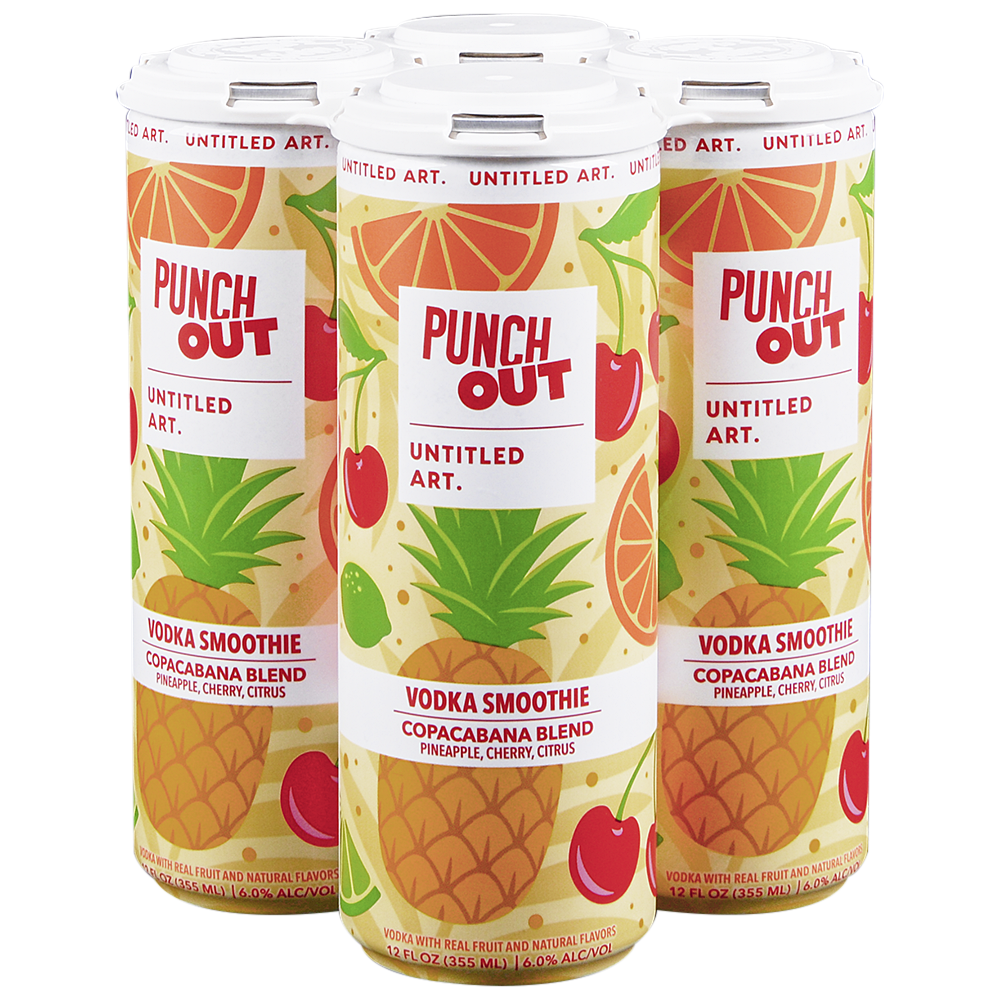 Untitled Art Punch Out Copacobana 4pk 12 oz Cans