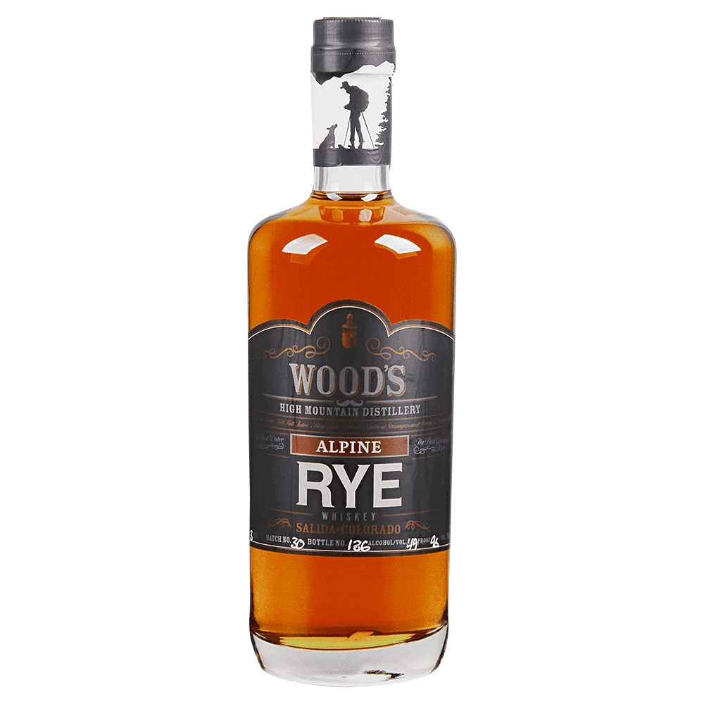 Alpine Rye Woods Alpine Rye Whiskey 750 ml - Applejack